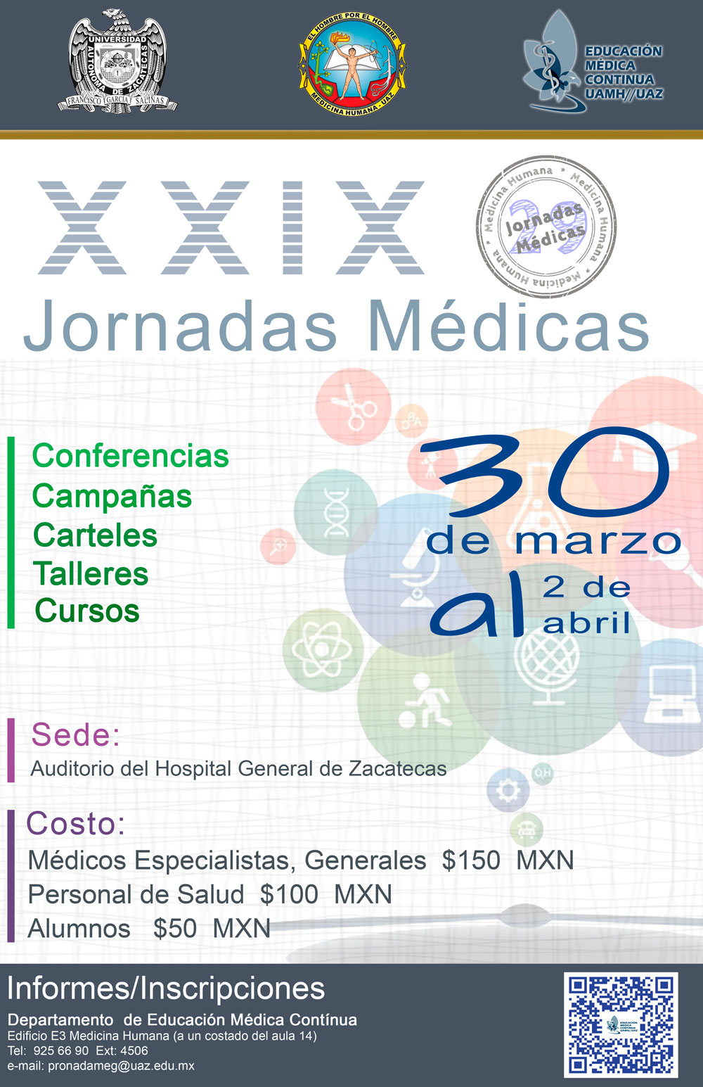 Pster Oficial Jornadas Mdicas